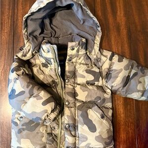 GAP Camouflage Hooded Jacket